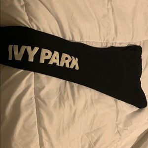 IVY PARK Foldover Waist Logo Stretch Leggings Sz S